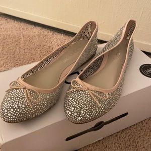 Never worn ALDO sparkly flats
